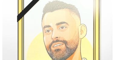 وفاة الفنان أحمد جلال عبد القوي.. فى كاريكاتير اليوم السابع