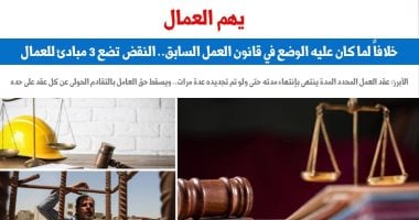النقض: عقد العمل المحدد المدة ينتهى بانتهاء مدته.. برلمانى