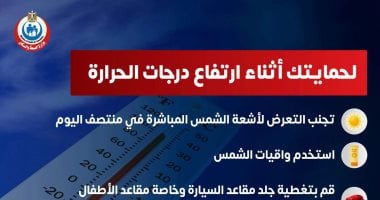 الصحة توجه نصائح مهمة للمواطنين للحماية من ارتفاع درجات الحرارة