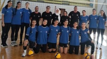منتخب ناشئات الطائرة يواجه تونس ببطولة أفريقيا للطائرة تحت 18 سنة بالإسكندرية