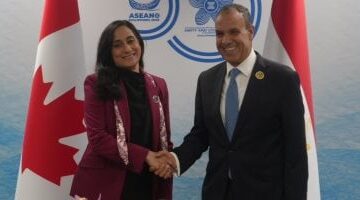 وزير الخارجية يبحث مع وزيرة خارجية كندا سبل تعزيز العلاقات الاقتصادية