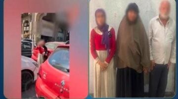 الداخلية تضبط رجل وسيدتين لتسولهم فى شوارع الجيزة.. فيديو