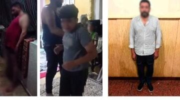 ضبط أب مخمور لتعديه على طفليه بالضرب بعد تصوير زوجته فيديو بالإسكندرية