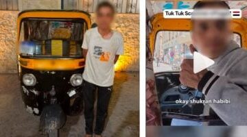 ضبط سائق توك توك ماطل سائحًا فى رد باقي قيمة التوصيل بمنطقة خان الخليلي
