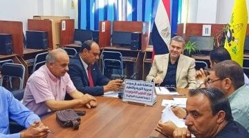 وكيل تعليم شمال سيناء يتفقد لجان امتحانات الدور الثانى للشهادة الإعدادية