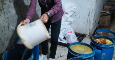 ضبط 13 طن أغذية مجهولة المصدر و38 ألف لتر مواد بترولية بحملات رقابية بالشرقية