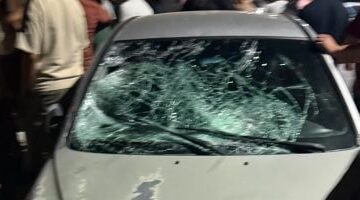إصابة شخصين بحادث اصطدام سيارة ملاكي بعدد من المواطنين والسيارات ببنها