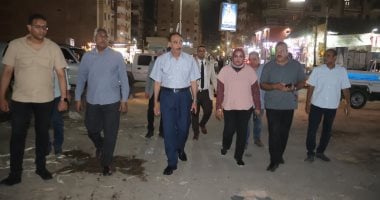محافظ سوهاج يتفقد الموقف العام ومحطة الصرف بمنطقة سيتي ويوجه برفع الإشغالات