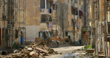 110 عمارات بالمنطقة الخامسة في حى المناخ ببورسعيد على موعد مع التطوير.. صور