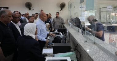 محافظ القاهرة يتفقد المركز التكنولوجى بحى التبين لمتابعة سير العمل
