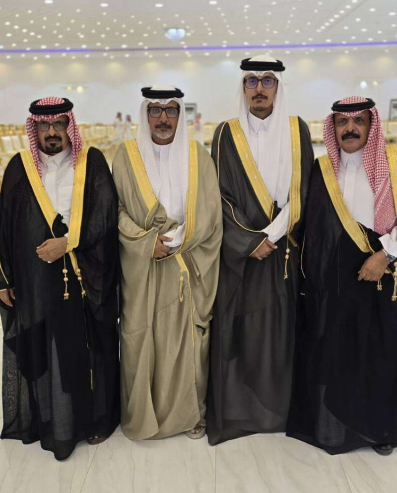 الزميل منصور النجيمي يحتفل بزواج نجله عبدالله