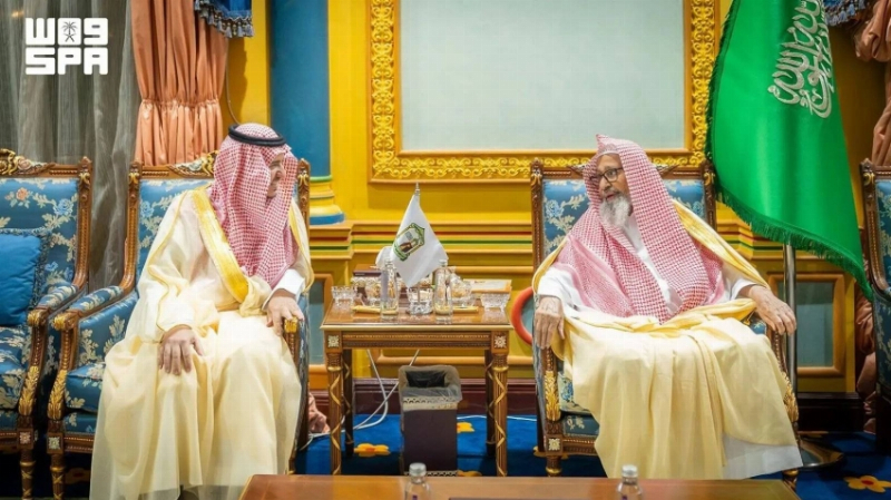 مفتي عام المملكة يستقبل رئيس ديوان المظالم
