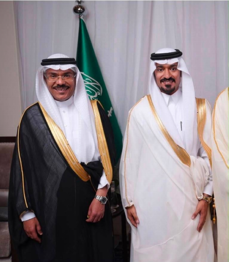 الدكتور العبدالعالي يحتفل بزواج نجله خالد