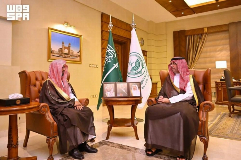 محافظ جدة يستقبل رئيس محكمة الاستئناف بالمحافظة