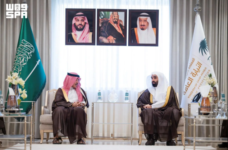 النائب العام يستقبل وزير الإعلام لبحث سبل تطوير التعاون المشترك