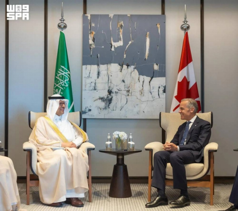 وزير الطاقة يستقبل رئيس وزراء كندا ويبحثان تعزيز التعاون في قطاع الطاقة