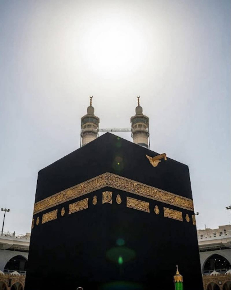 “فلكية جدة”: تعامد الشمس على الكعبة المشرفة غدًا