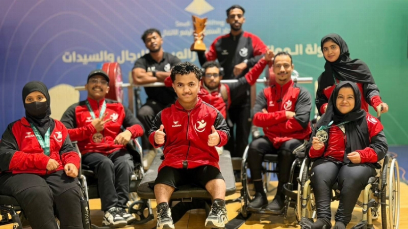 نادي ذوي الإعاقة بمنطقة مكة ثالثًا في بطولة “رفع الأثقال البارالمبية”
