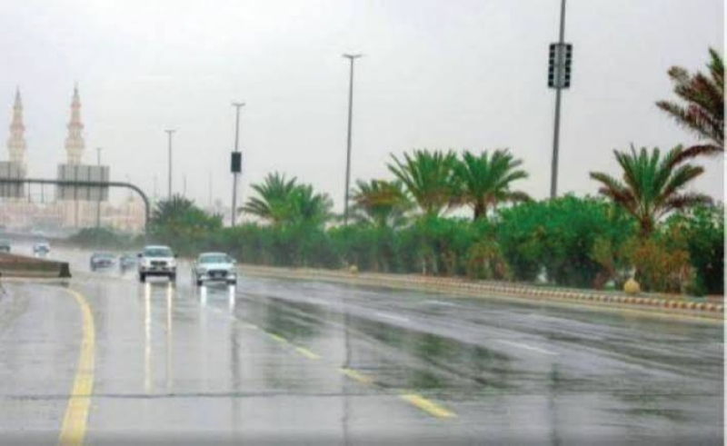 أمطار رعدية على أضم والعرضيات