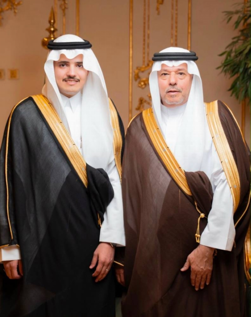 الجاهلي يحتفل بزواج نجله “مشعل”