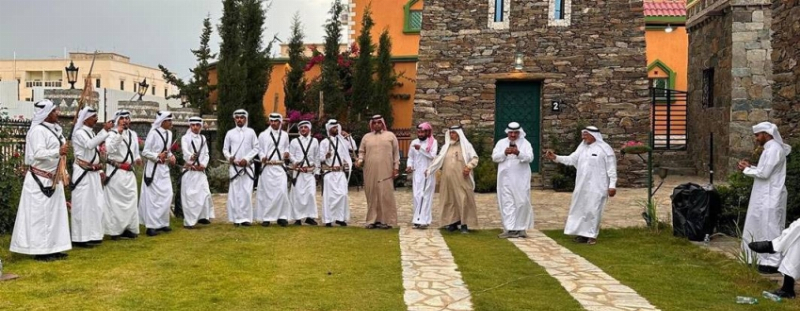“عرضة جنوبية” في دار عوضة التراثية