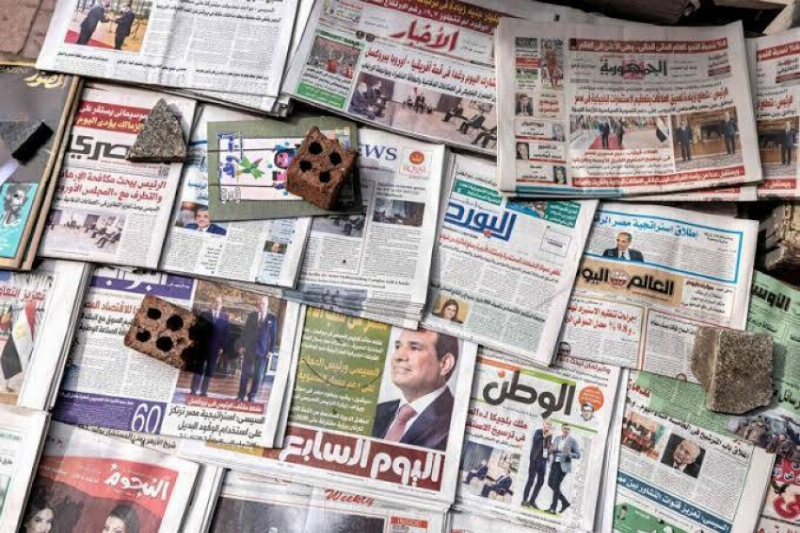 الصحف المصرية ترصد تطور الأوضاع في الأراضي الفلسطينية