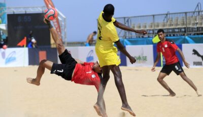 مصر تواجه الفائز من موريشيوس وأنجولا في تصفيات أمم أفريقيا للكرة الشاطئية