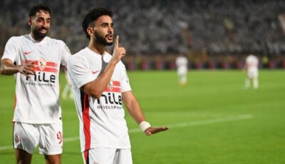 حسام أشرف رجل مباراة الزمالك والسويس بتروجت