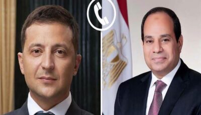 الرئيس السيسي ونظيره الأوكراني يبحثان سبل دفع العلاقات الثنائية بين البلدين