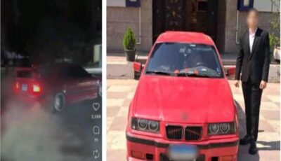  ضبط قائد سيارة لقيامه بتعريض حياة المواطنين للخطر 