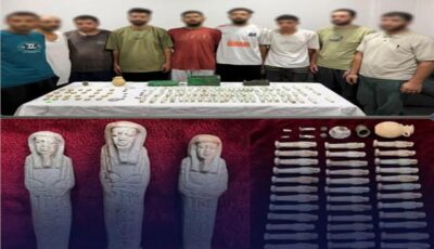 تفاصيل القبض على عصابة خطيرة للتنقيب عن الآثار في 3 محافظات 