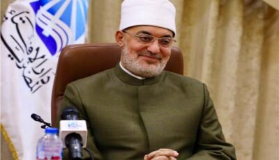مفتي الجمهورية يشكر الإمام الأكبر والوزراء والعلماء وكبار رجالات الدولة