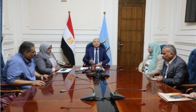 محافظ القاهرة يلتقي رؤساء أحياء المطرية وعين شمس وغرب نصر والمقطم الجدد