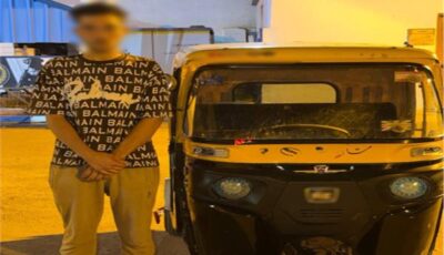 ضبط قائد «توك توك» صدم طالبًا وفر هاربًا بالبحيرة