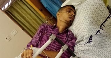 سعيد حمو يصارع مرض كرون وسوء التغذية في انتظار فرصة للعلاج خارج غزة