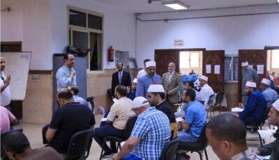 أمين البحوث الإسلامية يتفقد امتحانات المتقدمين لابتعاث رمضان 1448هـ