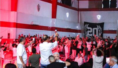 احتفالية جماهيرية في الزمالك بلقب الدوري وسط حضور رموز النادي