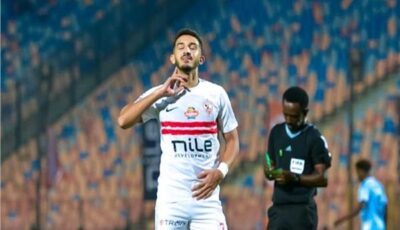 مصدر بالزمالك يكشف تطورات موقف سيف جعفر مع الفريق