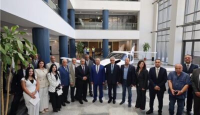 وزير النقل يتفقد فرع الأكاديمية العربية للعلوم والتكنولوجيا والنقل البحري بمدينة العلمين الجديدة
