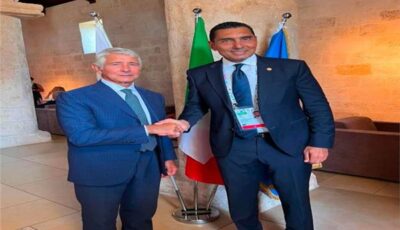 وزير الشباب والرياضة يلتقي نظيره الإيطالي