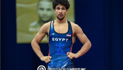 المصارع محمد حسن يضمن أول ميدالية لمصر في دورة ألعاب المتوسط 2026