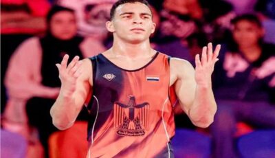 المصارعة| محمد القاسم يضمن الميدالية الثالثة لمصر في دورة ألعاب المتوسط 2026