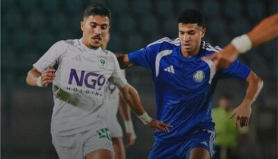 شوط أول سلبي بين المصري وسموحة في الدوري
