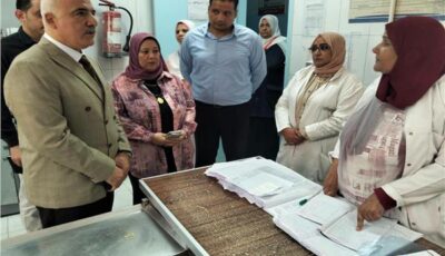  وكيل وزارة الصحة بالجيزة يقود جولة ميدانية مكثفة بوحدات بولاق الدكرور
