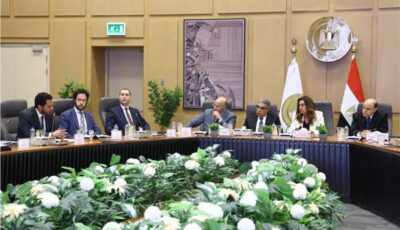 وزيرة التنمية المحلية تتابع الموقف التنفيذى لمشروع تطهير مصرف كيتشنر