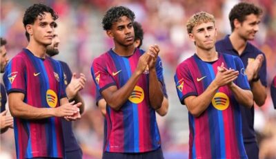 انطلاق مباراة برشلونة وإلتشي في الدوري الإسباني