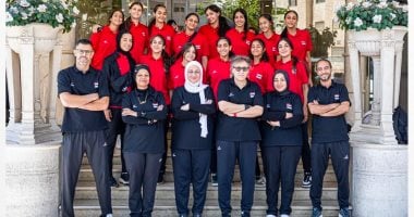 بعثة منتخب ناشئات الطائرة تصل القاهرة بعد التتويج بذهبية البطولة العربية