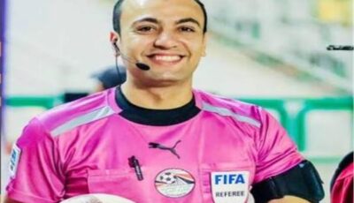 الغازي حكما لمباراة الزمالك والبنك الأهلي 