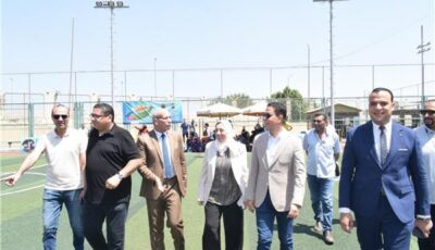 رئيس جامعة بنها يشهد المهرجان الرياضي الرابع لجامعات الدلتا