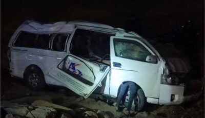 ننشر أسماء المصابين الـ15 في حادث تصادم سيارتين بالإسماعيلية